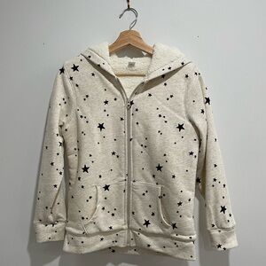 Old Navy Sherpa-Lined Stars Sweatshirt